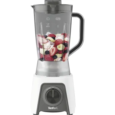 Tefal Standmixer BL2C01 Blendeo | 450W | 1,5L | 2 Geschwindigkeiten & Pulse | Ice-Crush | Smart-Lock | weiß/grau