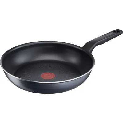 Tefal Bratpfanne XL Force C38506 | 28 cm Durchmesser | Antihaftbeschichtung | Thermo-Signal | Aluminium | grau