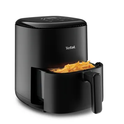 Tefal Heißluftfritteuse Easy Fry Compact EY1458 | Airfryer 3L | 10 Programme | Touch-Bedienung | energiesparend (B-Ware)