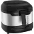 Bild: Tefal Fritteuse FF215D Uno M | 1 kg Fassungsvermögen | 1,8l Öl | Thermostat 150–190°C | Edelstahl/Schwarz
