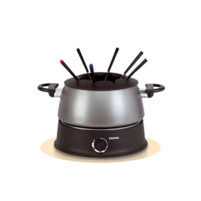 Tefal Elektro-Fondue EF3000.10 | 6 Personen | 1300W | antihaftbeschichtet | Thermostat | spülmaschinengeeignet