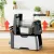 Bild: Tefal Fritteuse FR600D Clear Duo | 1,2 kg Kapazität | 3,5L Öltank | Timer | Edelstahl Schwarz