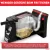 Bild: Tefal Fritteuse FR600D Clear Duo | 1,2 kg Kapazität | 3,5L Öltank | Timer | Edelstahl Schwarz