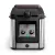Bild: Tefal Fritteuse FR600D Clear Duo | 1,2 kg Kapazität | 3,5L Öltank | Timer | Edelstahl Schwarz