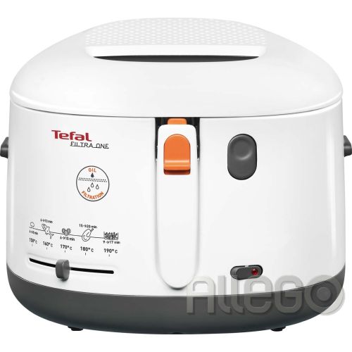 Bild: Tefal Fritteuse ONE FILTRA FF1631 weiß/anthrazit