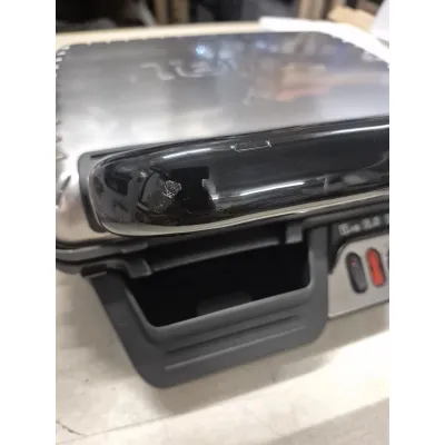 Tefal Kontaktgrill GC3060 | 3-in-1 Elektrogrill | Abnehmbare Antihaftplatten | 2000W | Edelstahl/Schwarz, B-Ware