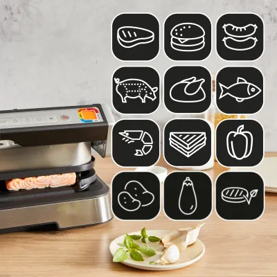 Tefal GC782D OptiGrill XL 2in1