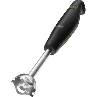 Tefal Stabmixer HB46E838 Eco Respect | 600W | 4 Powelix-Klingen | 2 Stufen | Mixbecher | Edelstahlfuß | Schwarz