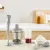 Bild: Tefal Stabmixer Quickchef+ HB67MB30 | 3-in-1 Set Zerkleinerer Schneebesen | 1000 W | Edelstahl | 20 Stufen | Grau