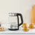 Bild: Tefal Wasserkocher KI6058 | Glas 1,7L | 2200W | LED-Beleuchtung | Kalkfilter | 360°-Sockel | schwarz