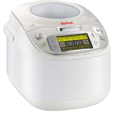 Tefal Multikocher RK8121 45in1 | 5L | 750W | 45 Kochprogramme | Antihaftbeschichtung | Warmhaltefunktion | Weiß