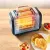 Bild: Tefal Doppelschlitz-Toaster TT5S1DE0 | schneller Toast | energiesparend | 7 Stufen | Brötchenwärmer | Edelstahl/Schwarz