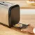 Bild: Tefal Doppelschlitz-Toaster TT5S1DE0 | schneller Toast | energiesparend | 7 Stufen | Brötchenwärmer | Edelstahl/Schwarz