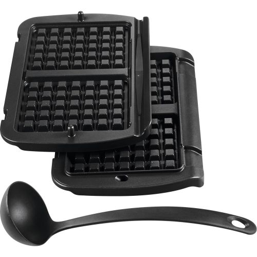 Bild: Tefal XA7248 OptiGrill Waffelplatten (x 2) und Schöpfkelle