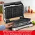 Bild: Tefal Waffelplatten XA7348 für OptiGrill 4in1/2in1 XL | Belgische Waffeln | Antihaft | spülmaschinenfest | Schwarz