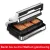 Bild: Tefal Waffelplatten XA7348 für OptiGrill 4in1/2in1 XL | Belgische Waffeln | Antihaft | spülmaschinenfest | Schwarz