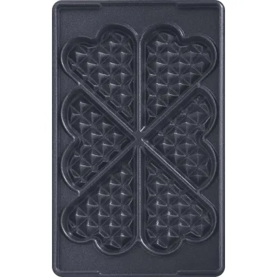Tefal Waffelplatten XA8006 Nr. 6 | für Snack Collection SW85XX | antihaft | spülmaschinenfest | inkl. Rezeptheft