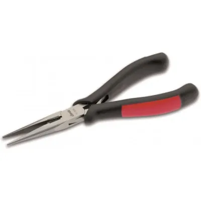 Cimco Elektronik-Spitzzange 100814 | Präzisionszange mit Schneide | Gerade Form | 150 mm | Ergonomischer 2K-Griff
