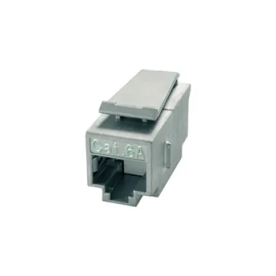 TELEGÄRTNER AMJ-Kupplung K Cat.5e J00029K0051 | RJ45 Buchse/Buchse | geschirmt | PoE+ | 10/1 Gbit | einrastbar
