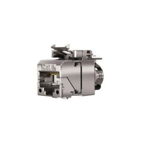 Bild: Telegärtn. AMJ-SL Modul Cat.6A, T568B 100023210