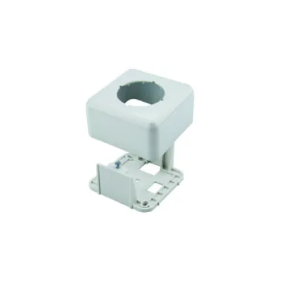 TELEGÄRTNER Aufputz-Set H02000C0060 | OAD/S Anschlussdose | 80x80x49 mm | Kunststoff | alpinweiß RAL9010