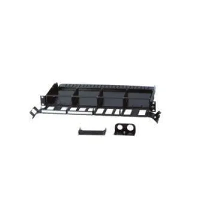 Telegärtner Beschriftungsfeld H10000A4001 | Zubehör für Kabelführung | 100mm Metall Rückwand | werkzeuglose Montage