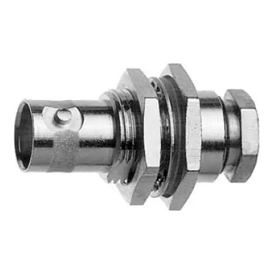 Telegärtner BNC-Kabeleinbaubuchse J01001A1319 | 50 Ohm | lötbar | Klemm | IP67 | RG-178B/U | RG-196A/U