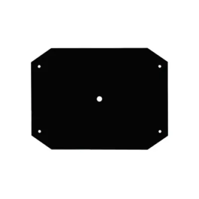 Telegärtner Abdeckplatte Deckel B06015A0016 für Spleißkassette H412 | integriertem Spleißhalter | 162x120x1 mm