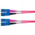 Bild: Telegärtner Duplex Patchkabel 100011824 | LWL SC/SC | Singlemode OS2 | 3m | E9/125 | gelb