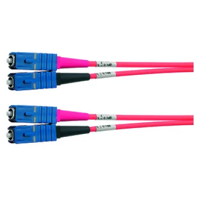 Telegärtner Duplex Patchkabel 100011824 | LWL SC/SC | Singlemode OS2 | 3m | E9/125 | gelb
