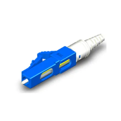 Telegärtner LWL-Stecker FFP LC OS2/APC 100007125 | Glasfaser Connector | Keramik-Ferrule | 250/900 µm | grün