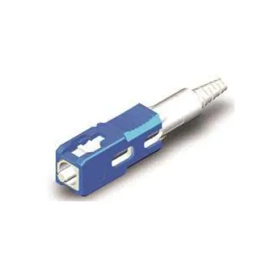 Telegärtner LWL-Stecker FFP SC OM3 J08080F0002 | Multimode | Keramik-Ferrule | 250/900 µm | türkis