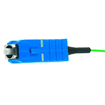 Telegärtner LWL-Pigtail L00889W0007 | Singlemode 9/125 OS2 | SC Stecker | 2m | Kompaktader | blau