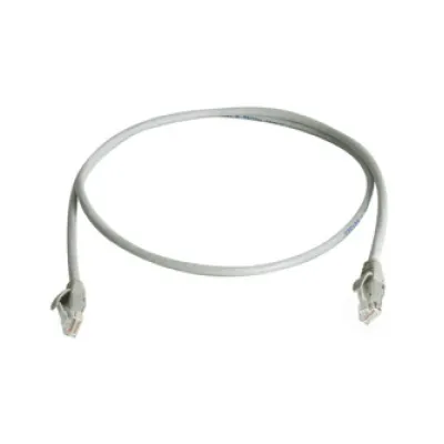 Telegärtner Patchkabel Cat5e L00005E0003 | 10m | U/UTP | RJ45 Stecker | AWG24 | grau | halogenfrei | flammwidrig