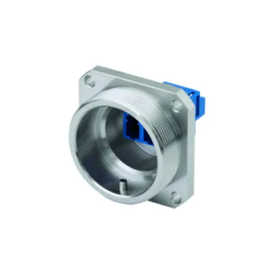 Telegärtner Modularer Steckverbinder TOC Flanschset | IP68 | LC Duplex Kupplung | geschirmt | temperaturbeständig