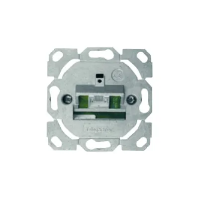 Telegärtner AMJ45 8K UP/0 Cat.6A Datendose | 1x RJ45 | geschirmt | Unterputz | LSA | ohne Zentralplatte