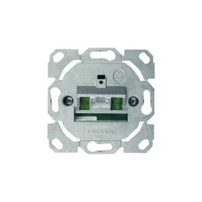 Telegärtner AMJ45 8K UP/0 Cat.6A Datendose | 1x RJ45 | geschirmt | Unterputz | LSA | ohne Zentralplatte
