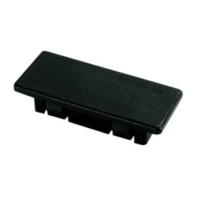 Telegärtner Blindstopfen LC-Duplex B00011A0043 | Zubehör Frontplatte | Kunststoff schwarz | Blindabdeckung
