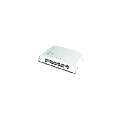 Telegärtner Patchpanel MPD6-HS Cat6A | 6x RJ45 | geschirmt | LSA | Wandmontage | lichtgrau RAL7035