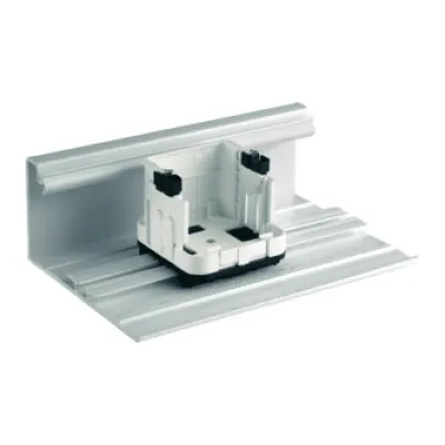 Telegärtner Geräteeinbauträger H02010B0013 | für AMJ45/UMJ45 Dosen | BR-Kanal 47-55mm | weiß | Kunststoff