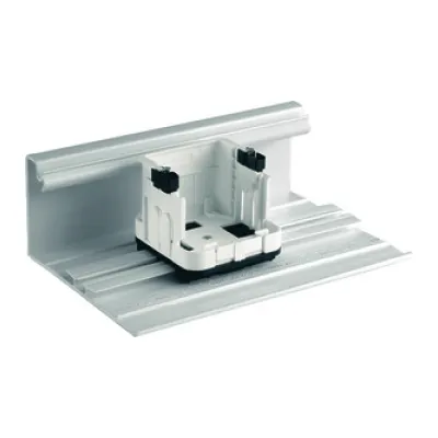 Telegärtner Geräteeinbauträger H02010B0013 | für AMJ45/UMJ45 Dosen | BR-Kanal 47-55mm | weiß | Kunststoff