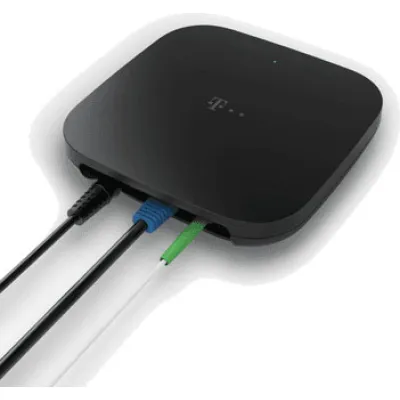 ElectronicPartner Glasfaser Modem 2b | externes Modem für Glasfaseranschluss | 1x Ethernet RJ45 LAN | Schwarz