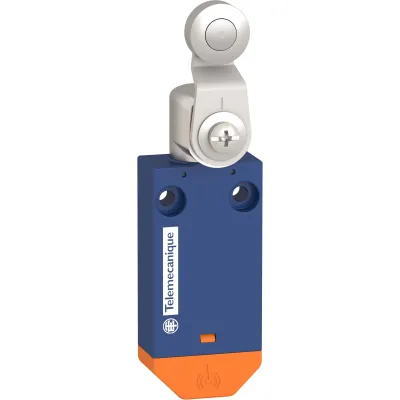 Telemecanique Positionsschalter XCMW116 | Funk Miniatur Zigbee | Rollenhebel Kunststoff | IP65 | batterielos