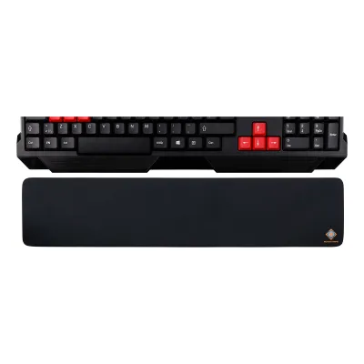 DELTACO GAMING Tastaturhandauflage GAM-003 | Gaming Wristpad | ergonomisch | 18mm Höhe | rutschfest | schwarz
