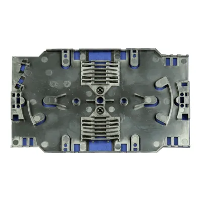 TELEVES Spleißkassette OCK24 233019 | Glasfaser für 24 Fasern | mit Spleißhalter | 155x92x10mm