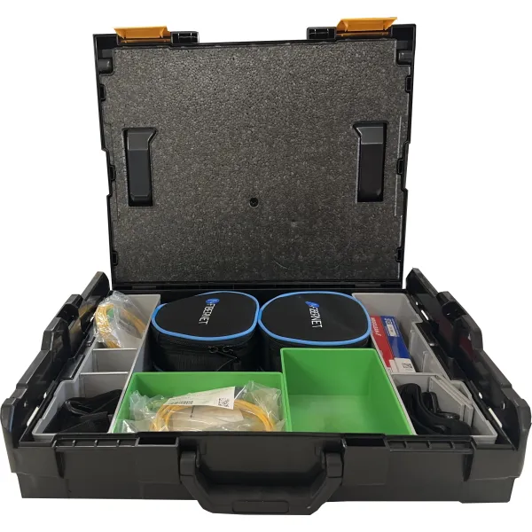 Televes Erweiterungsset OTPEMBOXX 598054 | OTDRPRO Zubehör | L-BOXX102 | Singlemode & Multimode Faser | MM-Vorlauffaser