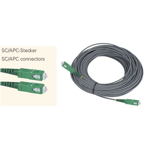 Bild: Televes geschirmtes Fiberglaskabel 3m,2xStecker SC OSM3SCAPC