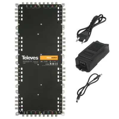 Televes MS 932NCQ Umschaltmatrix 9 Eingänge 32 Ausgänge Guss