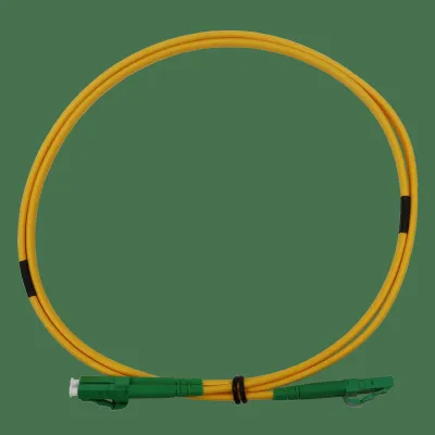 Televes LWL Duplexkabel OK2LCAPC1 | Singlemode 9/125 LC/UPC | vorkonfektioniert | 1m | gelb