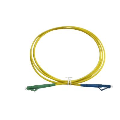 TELEVES OSK2LCLCA LWL-Patchkabel 2m Singlemode G.657.A2 Simplex LC/UPC auf LC/APC | LSFH | orange